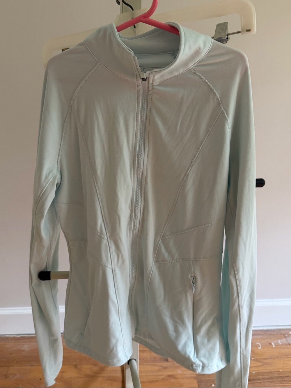 Titan Light Blue Hooded Zip-Up Sweatshirt
